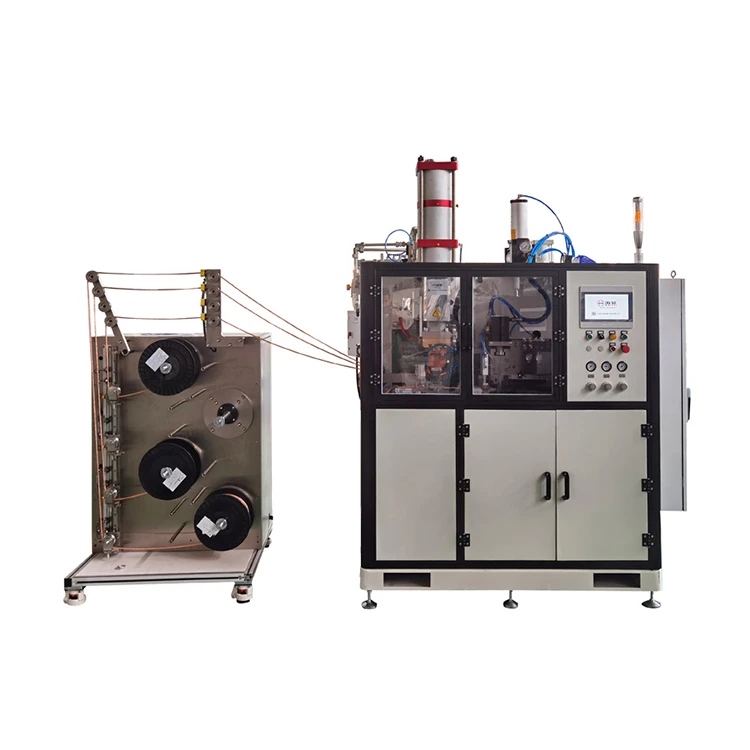 Automatic Copper Braid Welding and Processing Line Automatic Copper Braid Welding and Processing Line